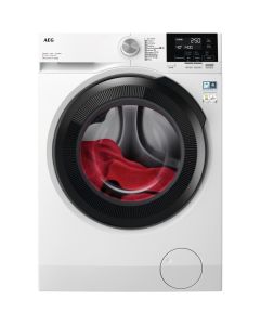 Aeg LWR7195M4B Freestanding Washer dryer. 7000 Series, PreciseLoad technology. 9kg wash capacity