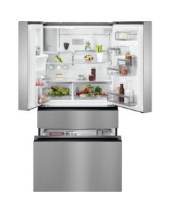 Aeg RMB954E9VX Connected Large Capacity Stainless Steel French Door Fridge Freezer