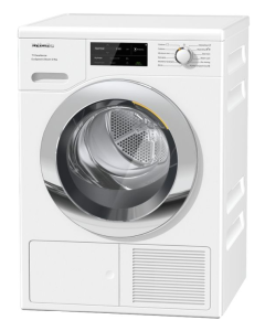  Miele TEL785WP Heat Pump tumble dryer, 9kg Honeycomb drum with LED lighting, 