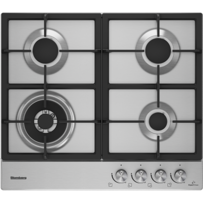 Blomberg GEN73415E Stainless Steel 58cm Gas Hob - Stainless Steel