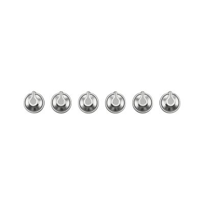 Smeg 6MP1PGF Set of 6 Linea controls for use with PGF Hobs