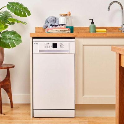 Sensis DWF0110SLEW Slimline Dishwasher - White