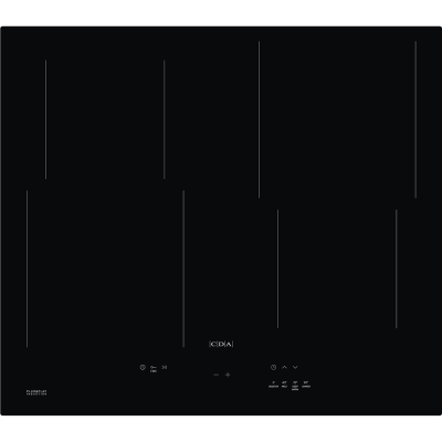 Cda HN6013FR 4 zone induction hob, plug and play (13 amp plug fitted) slim depth