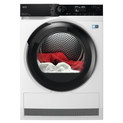 Aeg TR848A4B Heat pump Tumble dryer. 8000 Series, AbsoluteCare technology. 8kg capacity