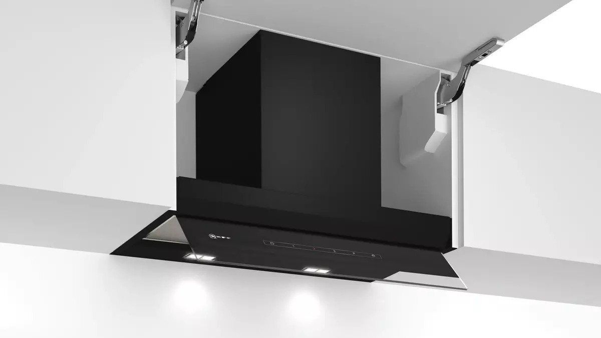 Neff D65XAM2S0B 60cm, Flush Integrated design with fold out glass panel, storage champion