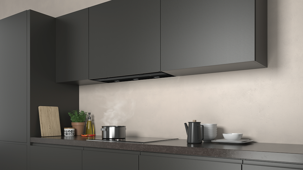 Neff D95XAM2S0B 90cm, Flush Integrated design with fold out glass panel, storage champion