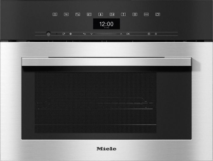 Miele DGM7340 Steam Oven and Microwave, SensorTronic ; 40 litre capacity, DualSteam technology; 80-1