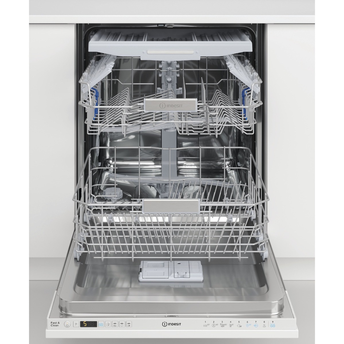 Indesit DIO3T131FEUK Full Size 14 Place Dishwasher