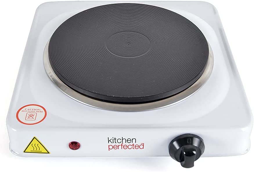 Lloytron E4102WH White Single Hotplate
