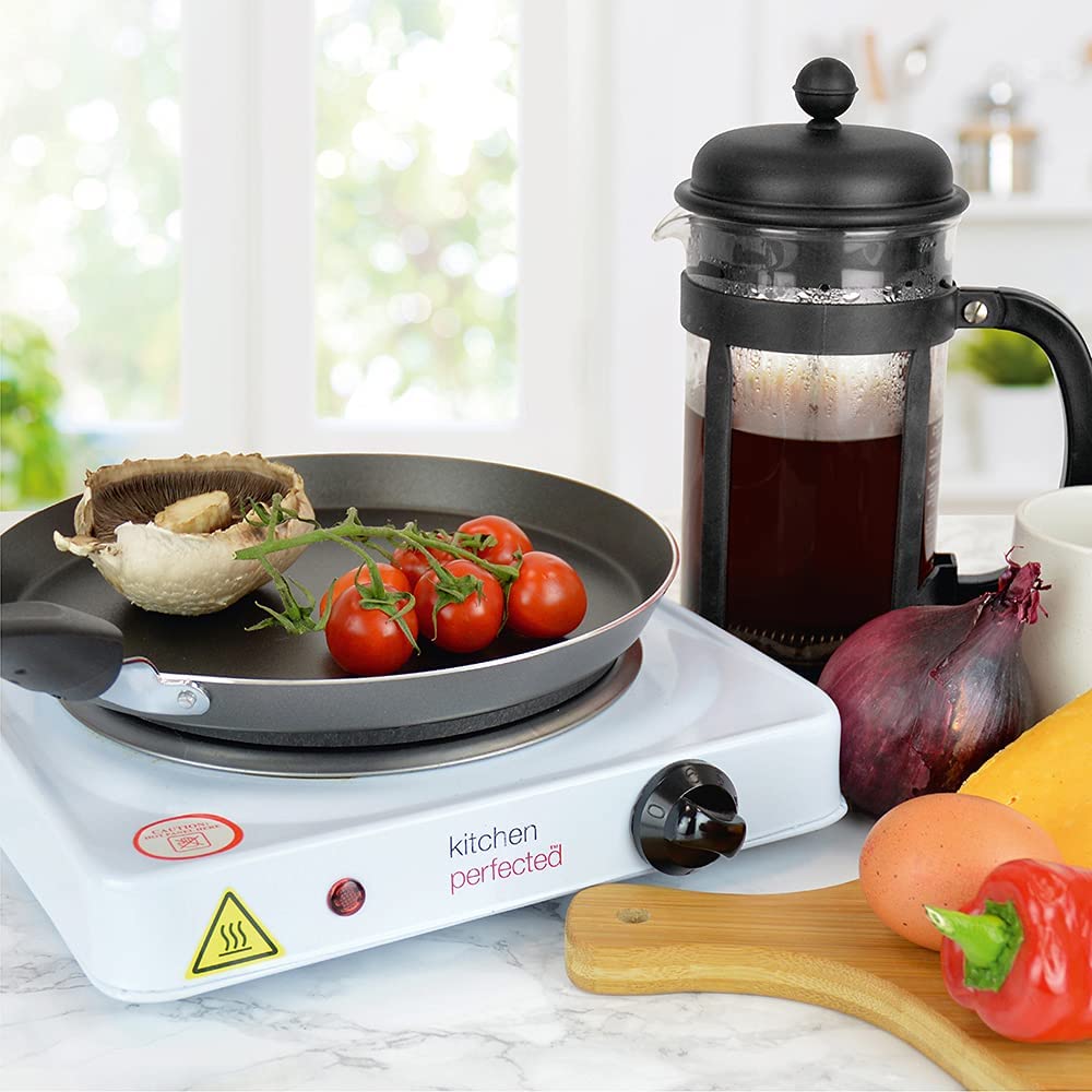 Lloytron E4102WH White Single Hotplate