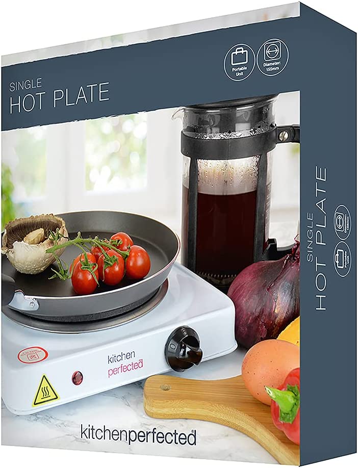 Lloytron E4102WH White Single Hotplate