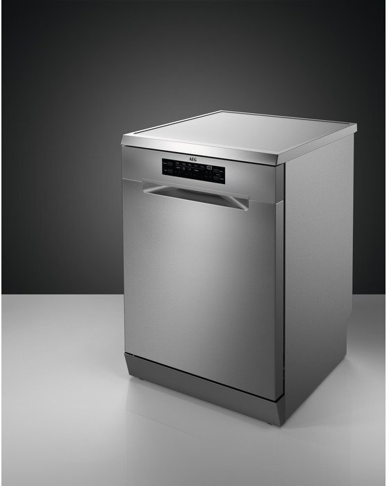 Aeg FFB53937ZM Freestanding 60cm Dishwasher, 7000 Series, MaxiFlex, 14 Place Settings