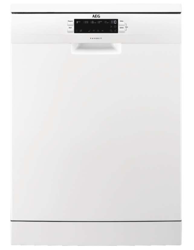 Aeg FFB53937ZW Freestanding 60cm Dishwasher, 7000 Series, MaxiFlex, 14 Place Settings