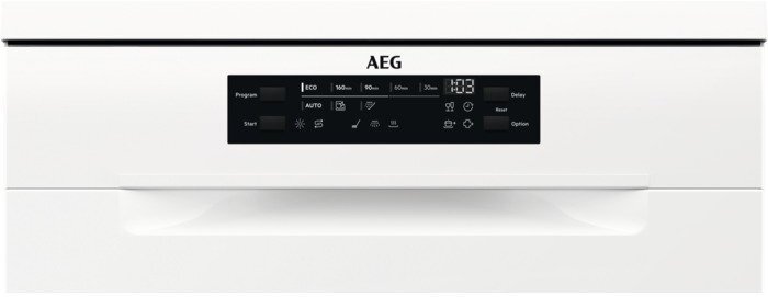 Aeg FFB53937ZW Freestanding 60cm Dishwasher, 7000 Series, MaxiFlex, 14 Place Settings