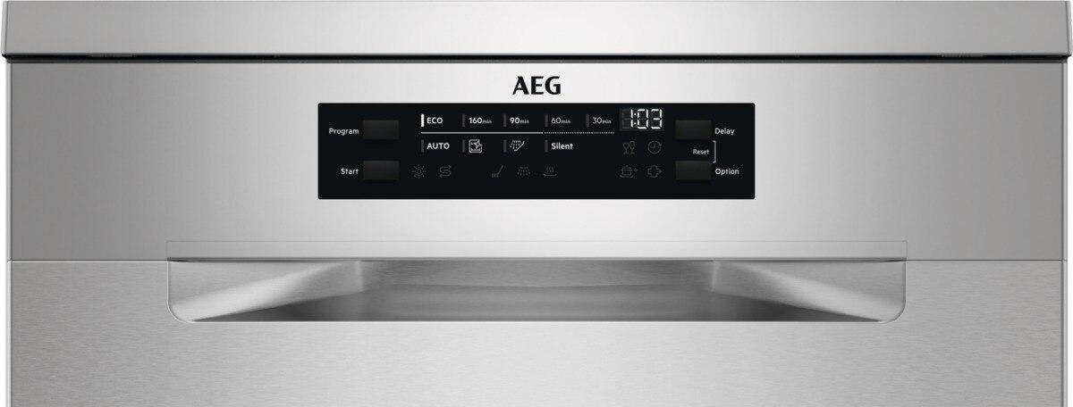 Aeg FFB73727PM Freestanding 60cm Dishwasher, XXL Capacity, 7000 Series, GlassCare, 15 Place Setting