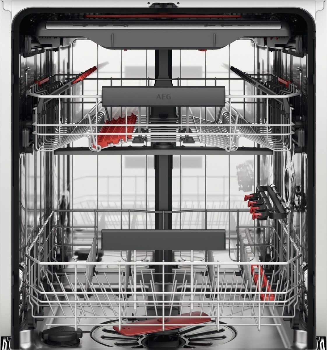 Aeg FFB73727PM Freestanding 60cm Dishwasher, XXL Capacity, 7000 Series, GlassCare, 15 Place Setting