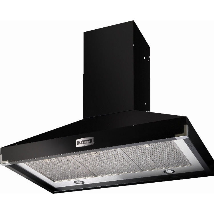 Falcon FHDSE1092BL/B 90800 FALCON 1092 Super Extract Hood Black Brass