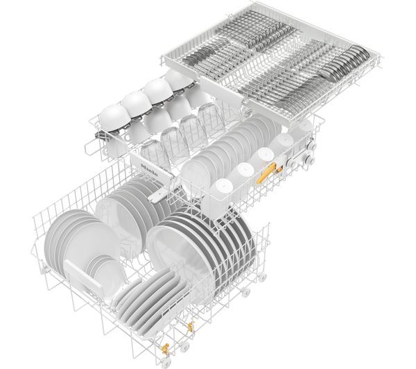 Miele G5210SC 3D Cutlery Tray with auto half load (6l), QuickPowerWash