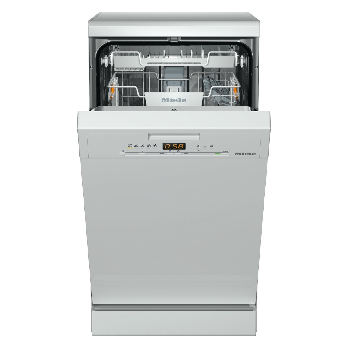 Miele G5430SC White Freestanding Slimline Dishwasher