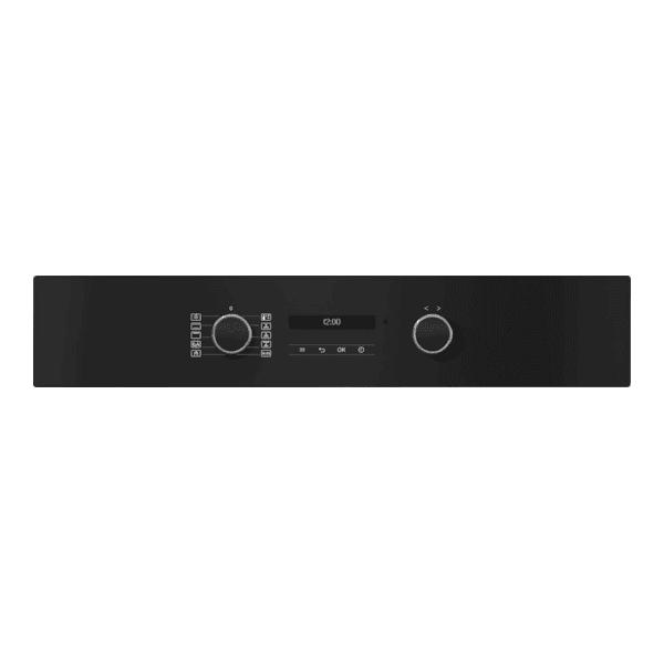 Miele H2465BP Black/Steel Single Oven