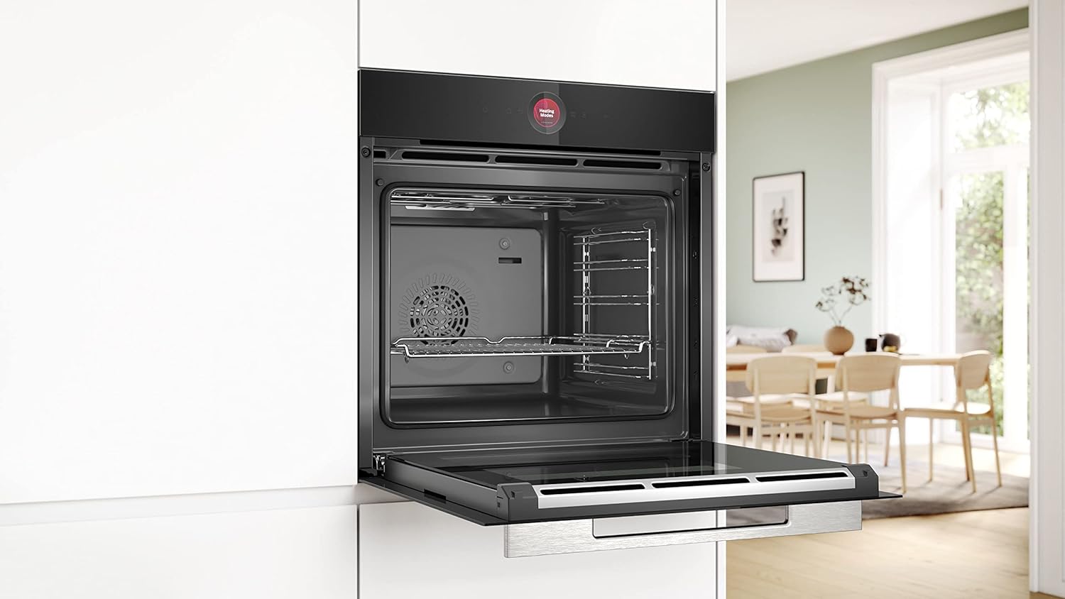 Bosch HBG7741B1B 59.4cm Built In Electric Single Oven - Black