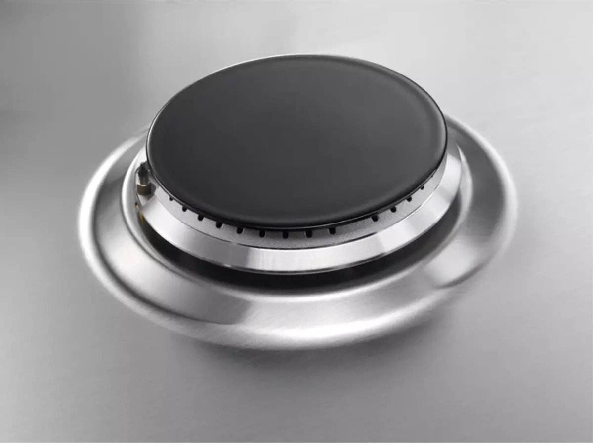 Aeg HGB95522YM 90cm Slim Gas Hob, StepPower controls