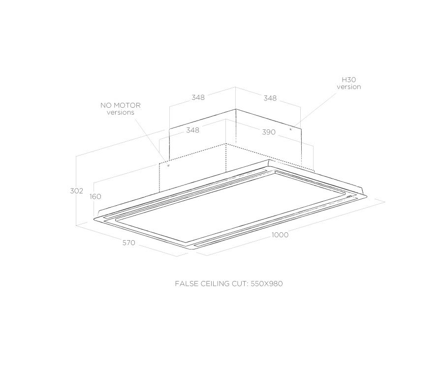 Elica HILIGHT-X-30-SS Stainless Steel Hood