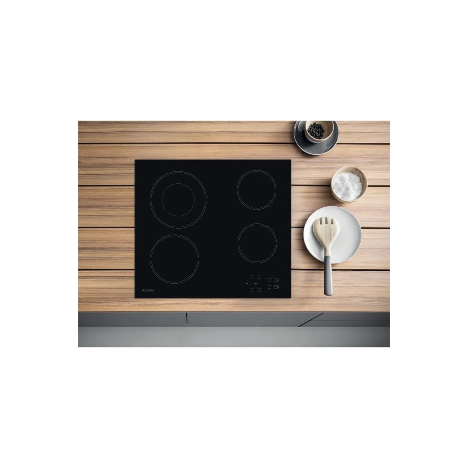 Hotpoint HR612CH Black 60Cm Ceramic Hob