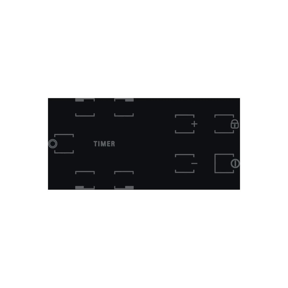 Hotpoint HR612CH Black 60Cm Ceramic Hob