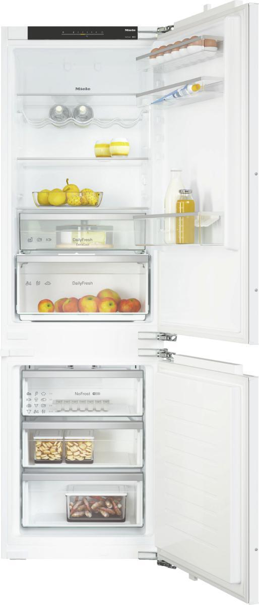 Miele KDN7724E 177 x 56cm, Right Fixed Hinge, 4 shelves Integrated Fridge Freezer