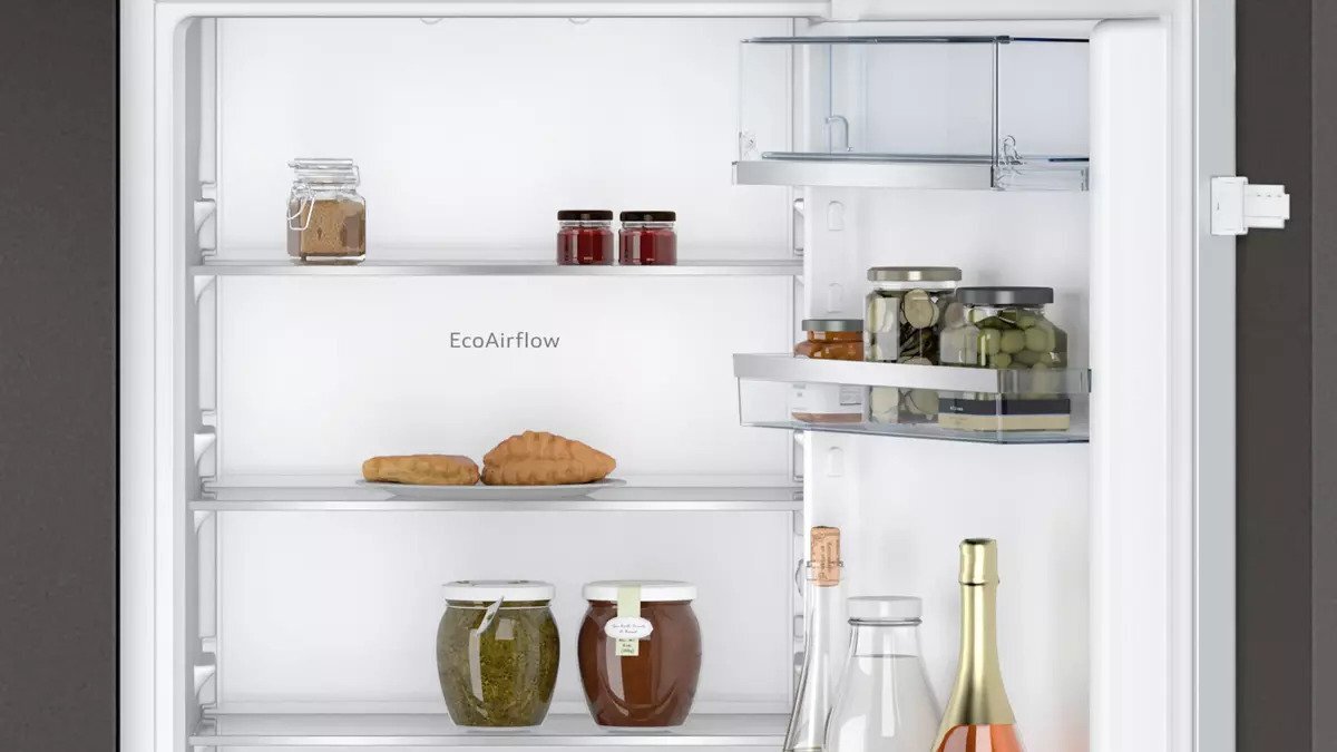 Neff KI7862SE0G 177x54 NoFrost Integrated Fridge Freezer, LED light, XXL FreshSafe drawer