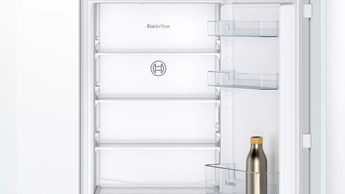Bosch KIN86NFF0G 177x54 NoFrost Integrated Fridge Freezer, XXL MultiBox veg drawer