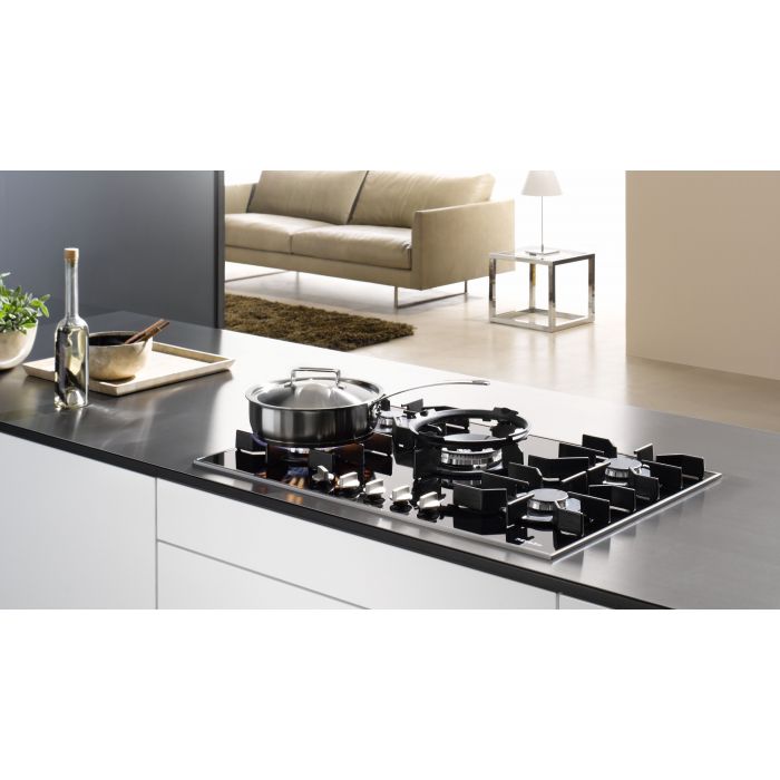 Miele KM3034-1 Black Glass Gas Hob