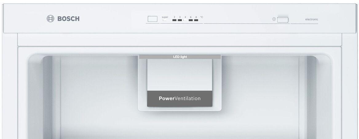 Bosch KSV36VWEPG Serie 4 Single door Freestanding Fridge - 186cm Height