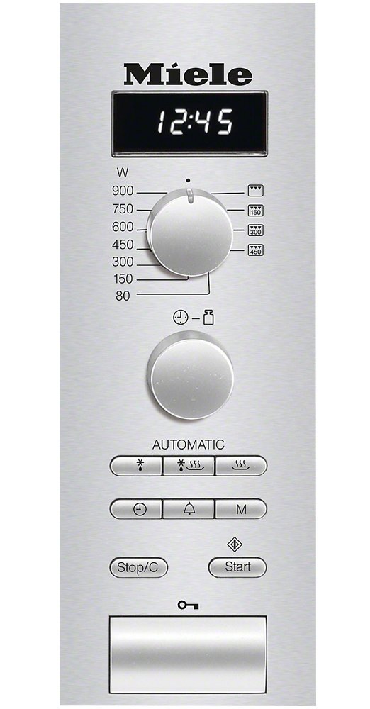 Miele M6012 Freestanding, 80-900W Microwave, 800W Grill, dial , 26 litre capacity, Automatic Program