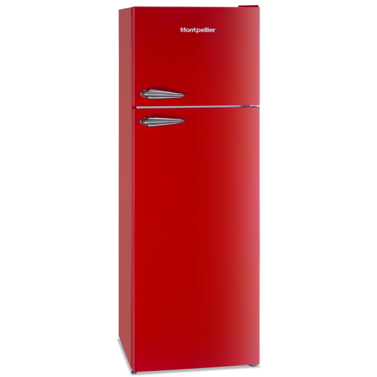 Montpellier MAB346R Freestanding Retro Top Mount Fridge Freezer
