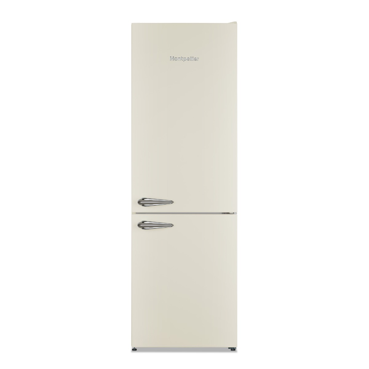 Montpellier MAB386EC 60cm Retro 60/40 Freestanding Fridge Freezer in Cream