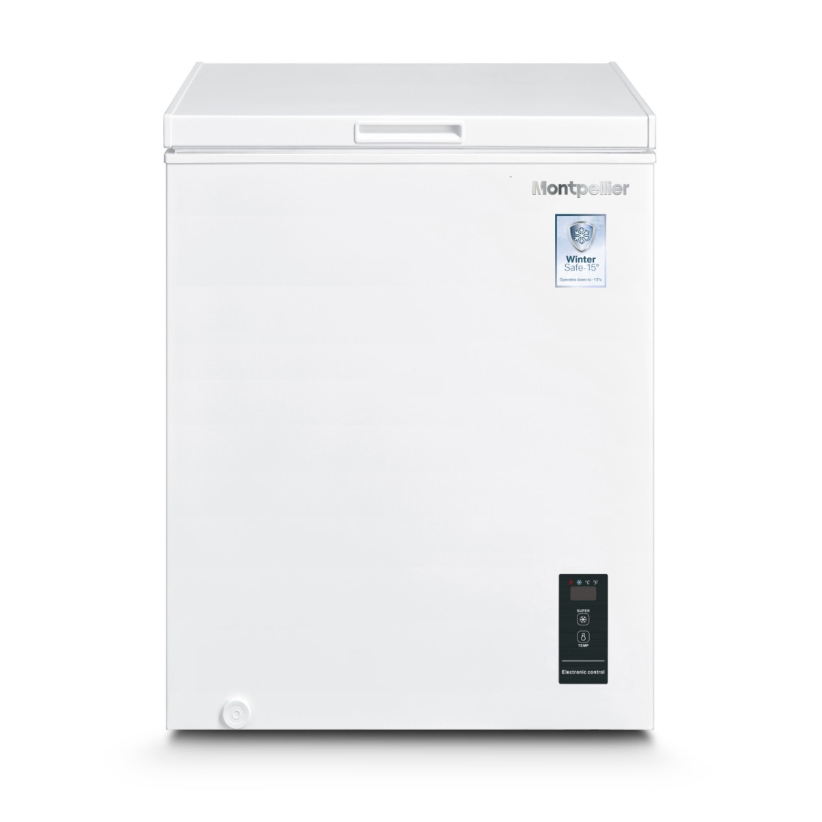 Montpellier MCF140EW 142 Litre Chest Freezer in White