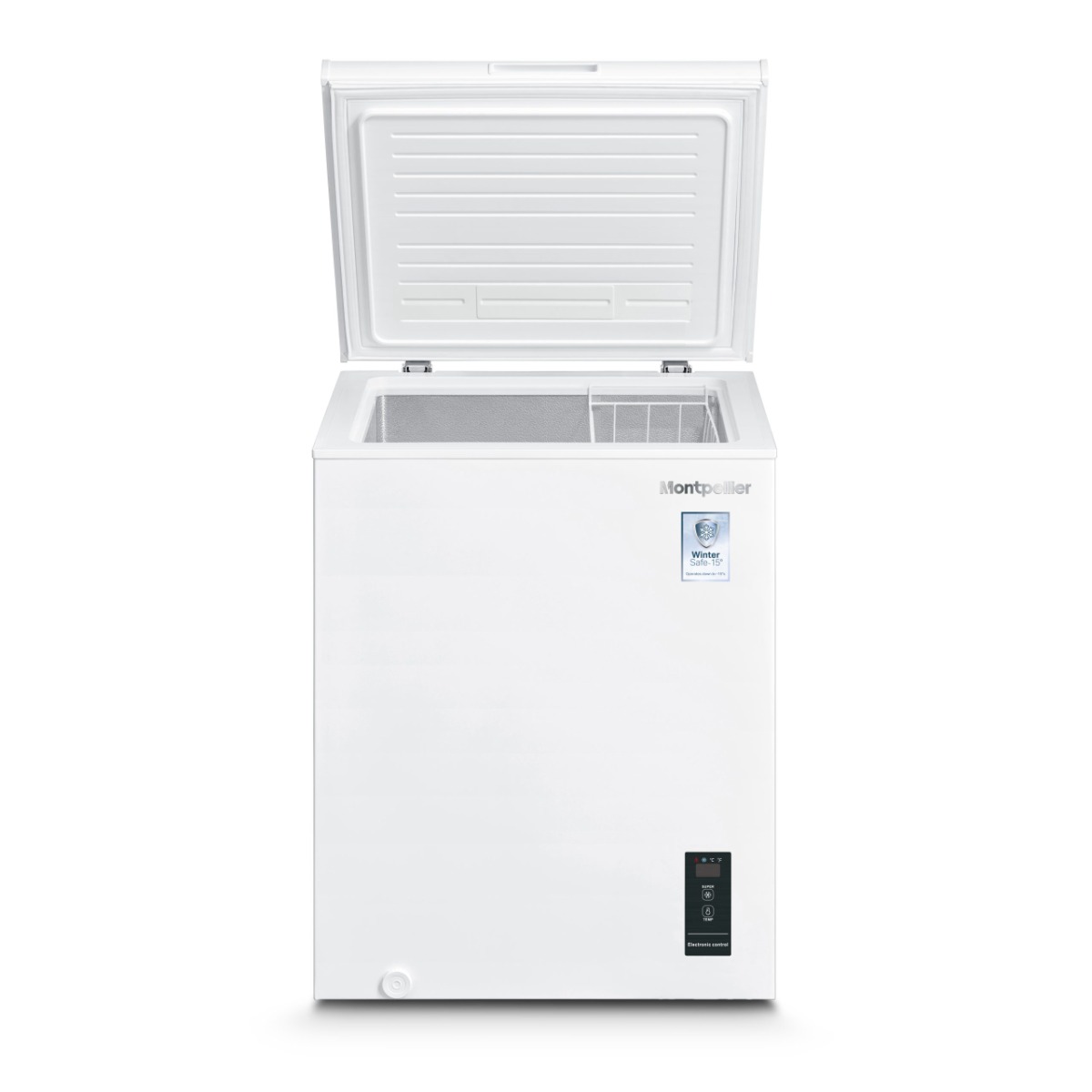 Montpellier MCF140EW 142 Litre Chest Freezer in White