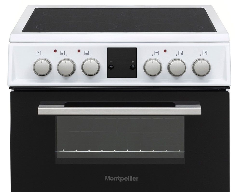 Montpellier MDOC50FW Freestanding 50cm Ceramic Double Oven
