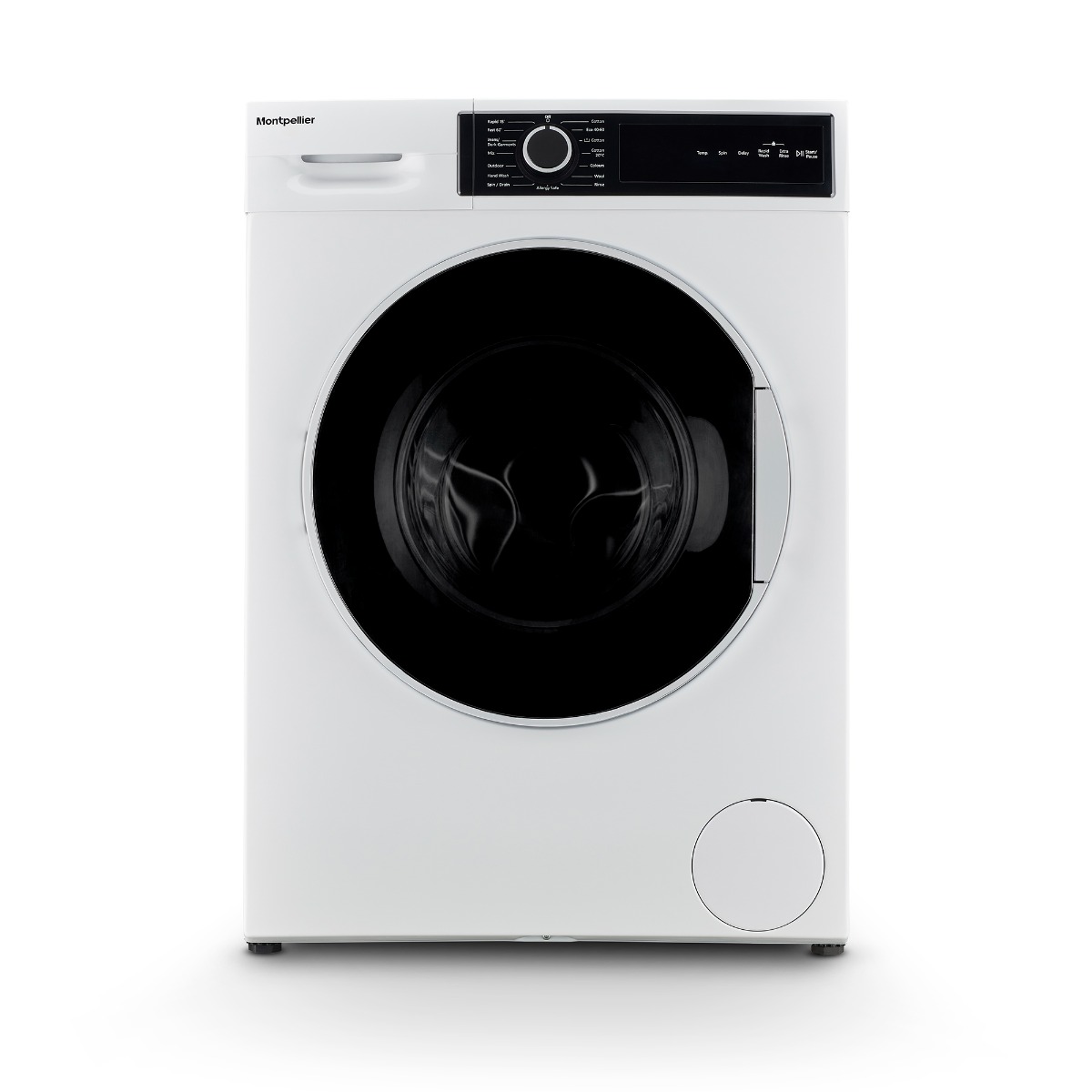 Montpellier MWM814BLW White 8kg 1400RPM Freestanding Washing Machine in White - BLDC Motor