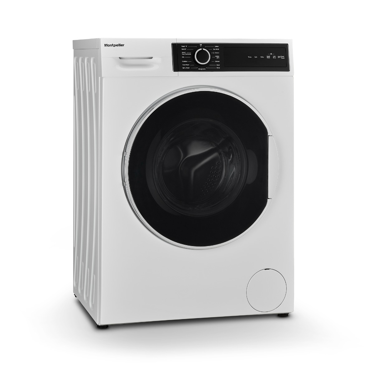 Montpellier MWM814BLW White 8kg 1400RPM Freestanding Washing Machine in White - BLDC Motor