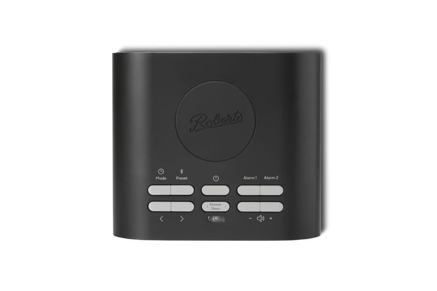 Roberts Radio ORTUSCHARGEBK Black FM Clock Radio
