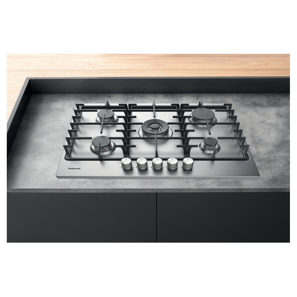 Hotpoint PPH75GDFIXUK 75Cm Gas Hob