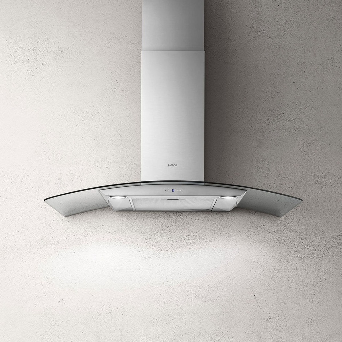Elica REEF-A-60 Reef A stainless steel/curved glass 600mm