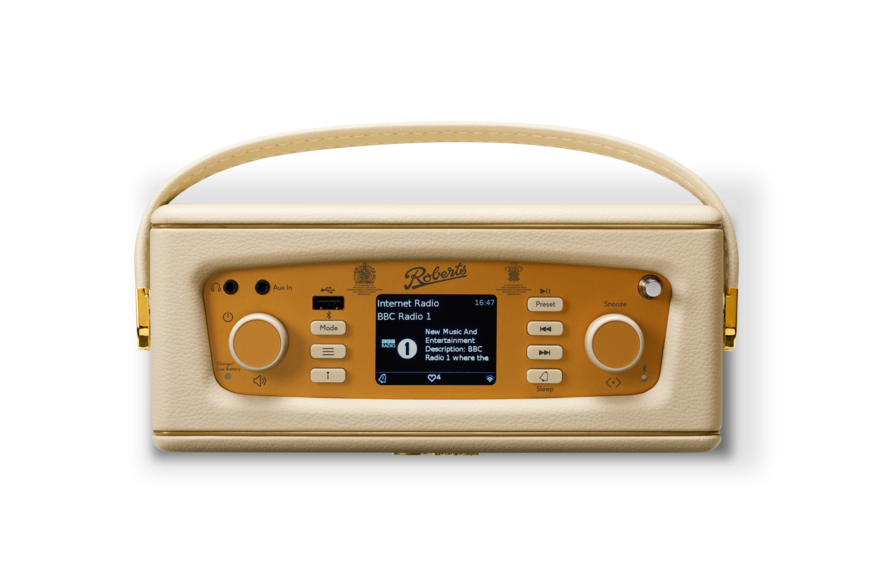 Roberts Radio REV-ISTREAMLPC Roberts Radio Smart Radio DAB Radio - Pastel Cream