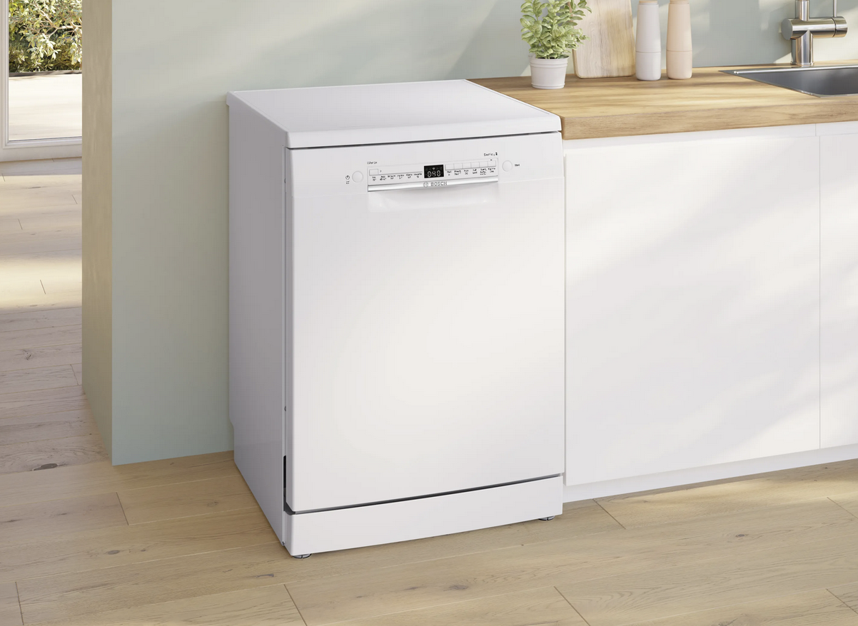 Bosch SMS2HVW67G Dishwasher - White - 14 Place Settings