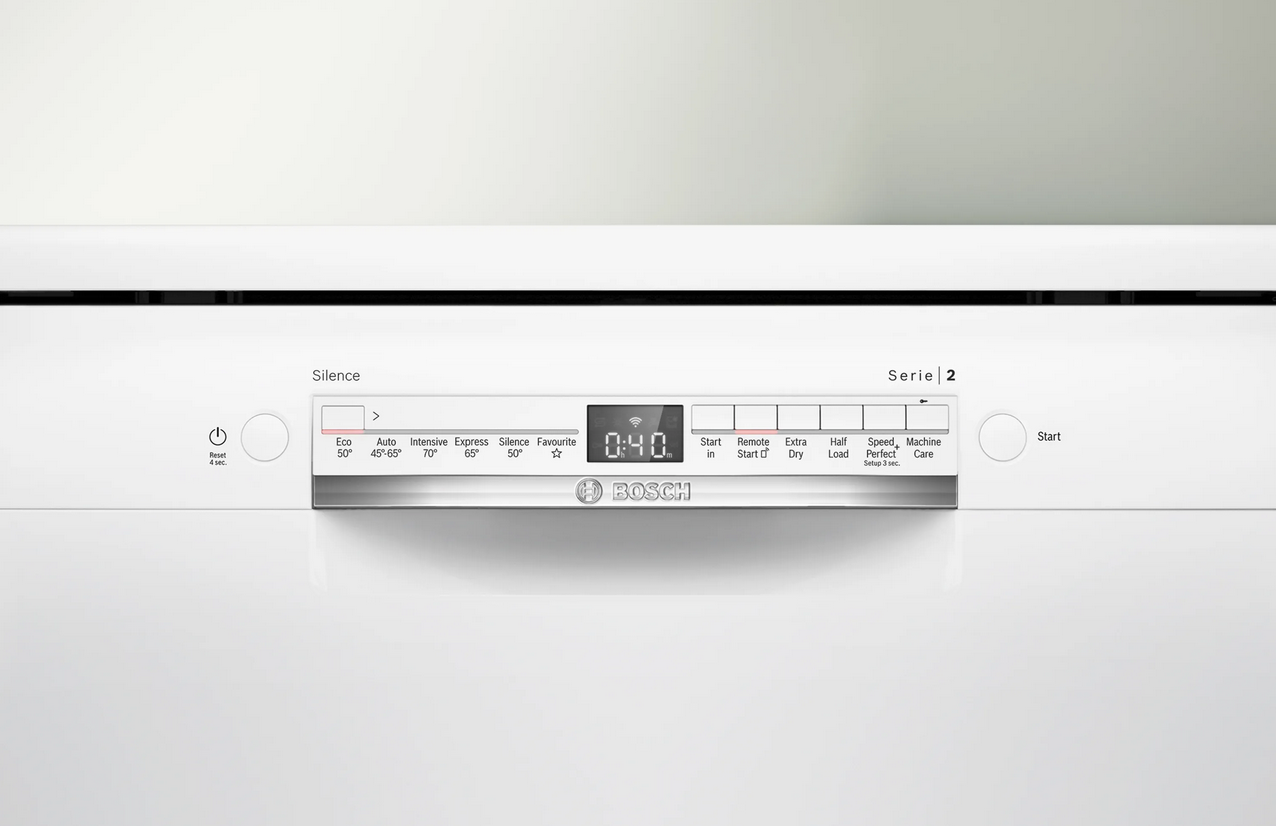 Bosch SMS2HVW67G Dishwasher - White - 14 Place Settings