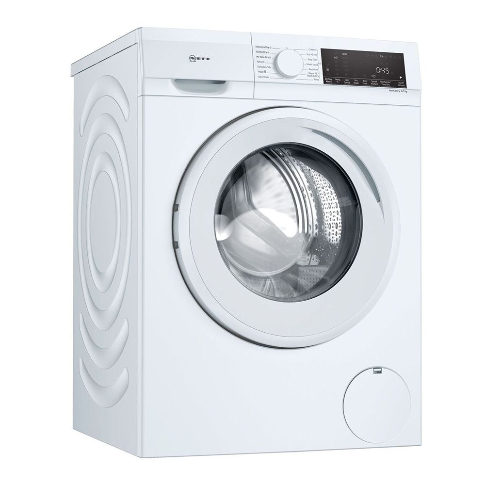Neff VNA341U8GB White Freestanding Washer Dryer, 8/5 Kg, 1400 Rpm