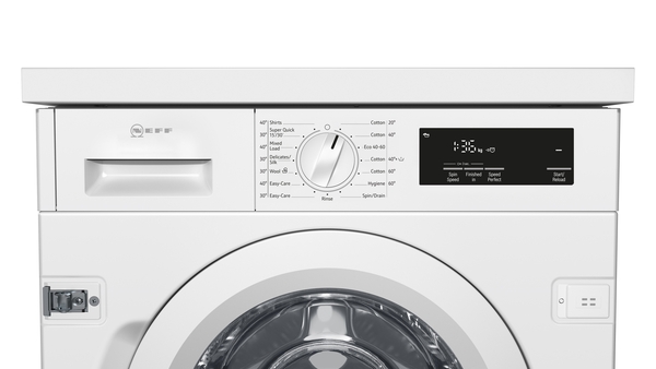 NEFF W543BX2GB Integrated 8 kg 1400 Spin Washing Machine
